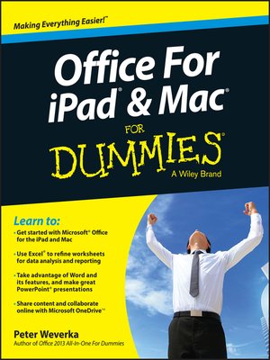 cover image of Office for iPad and Mac For Dummies